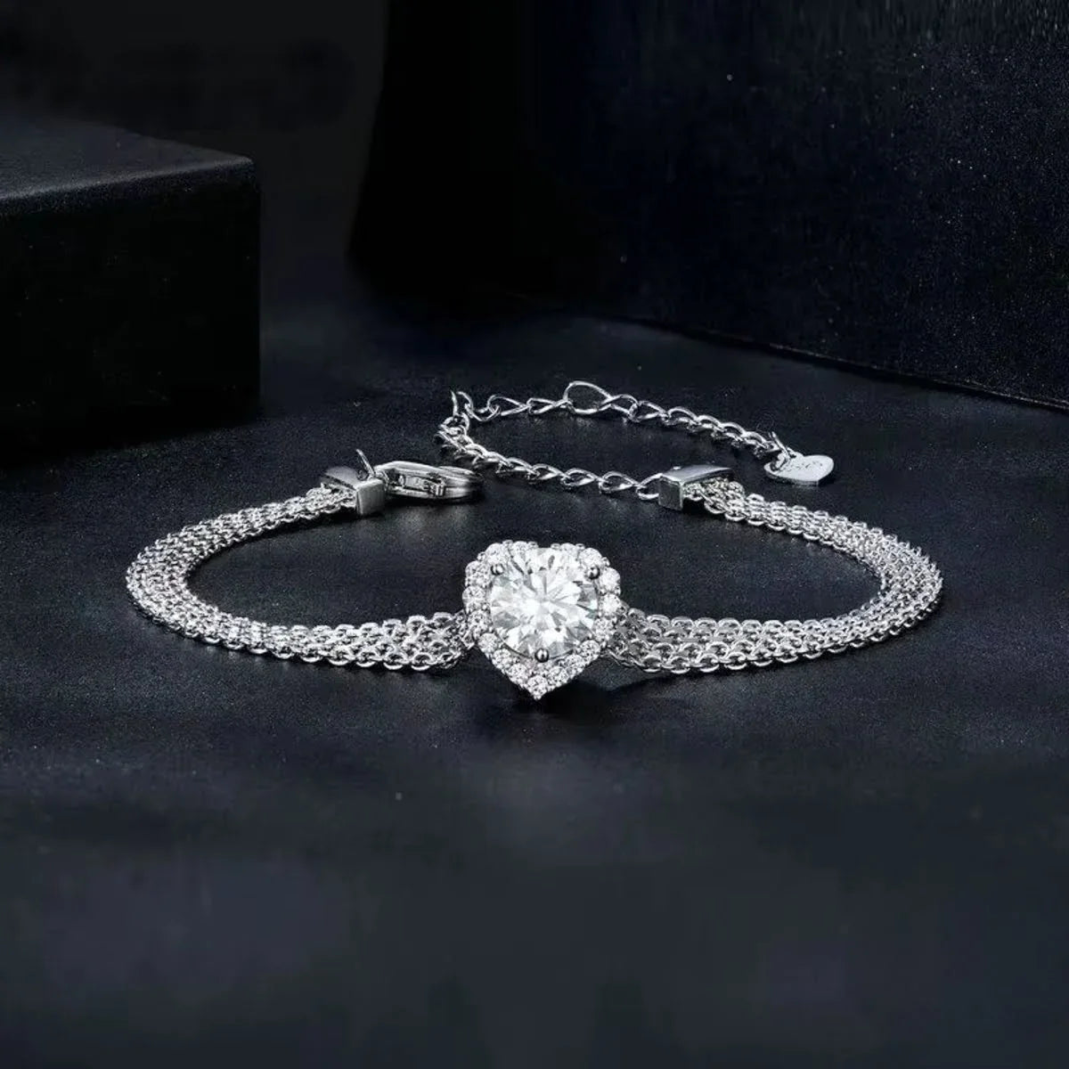 Pulseira Fina Ultrashine Moissanite