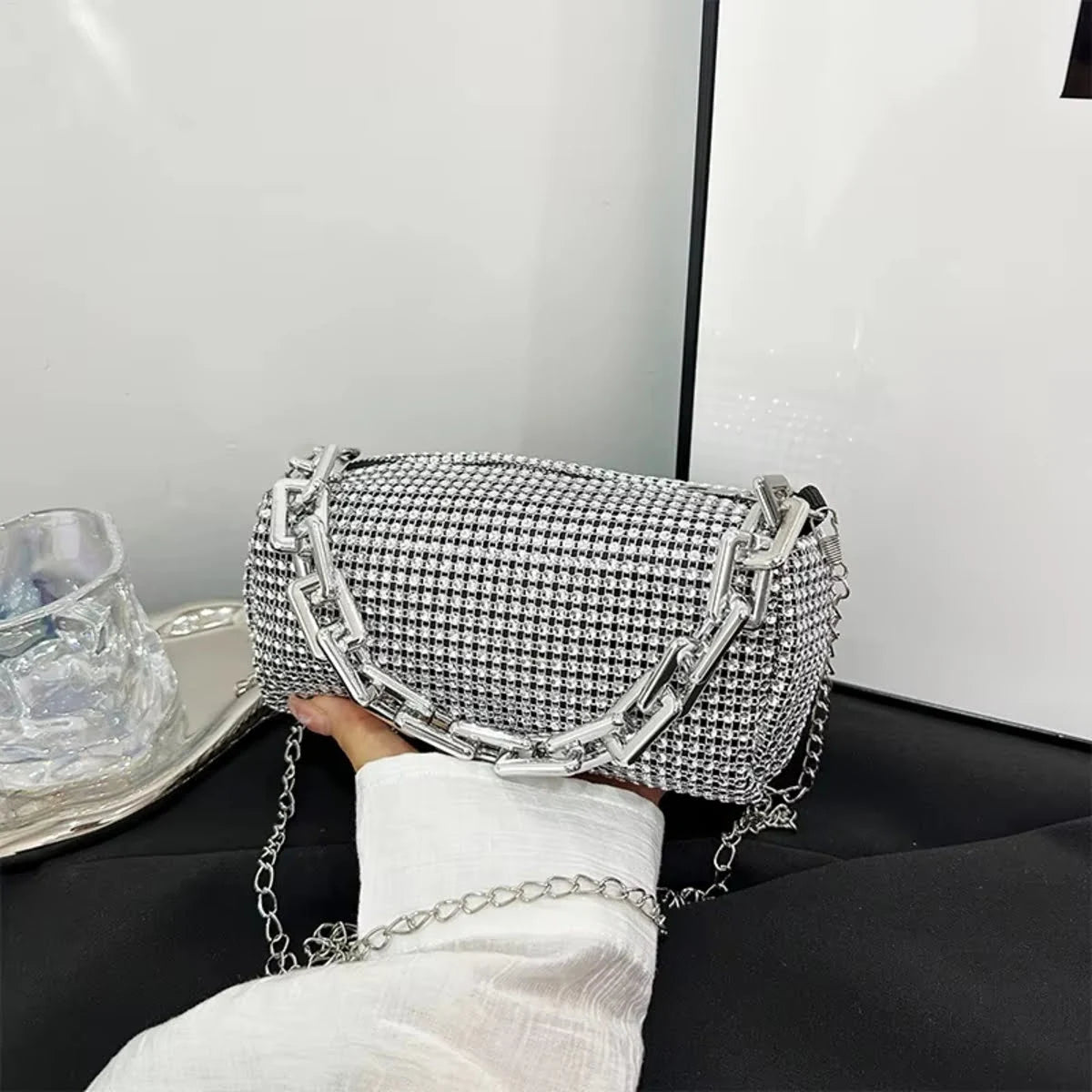 Bolsa Mini Tote Party Chain