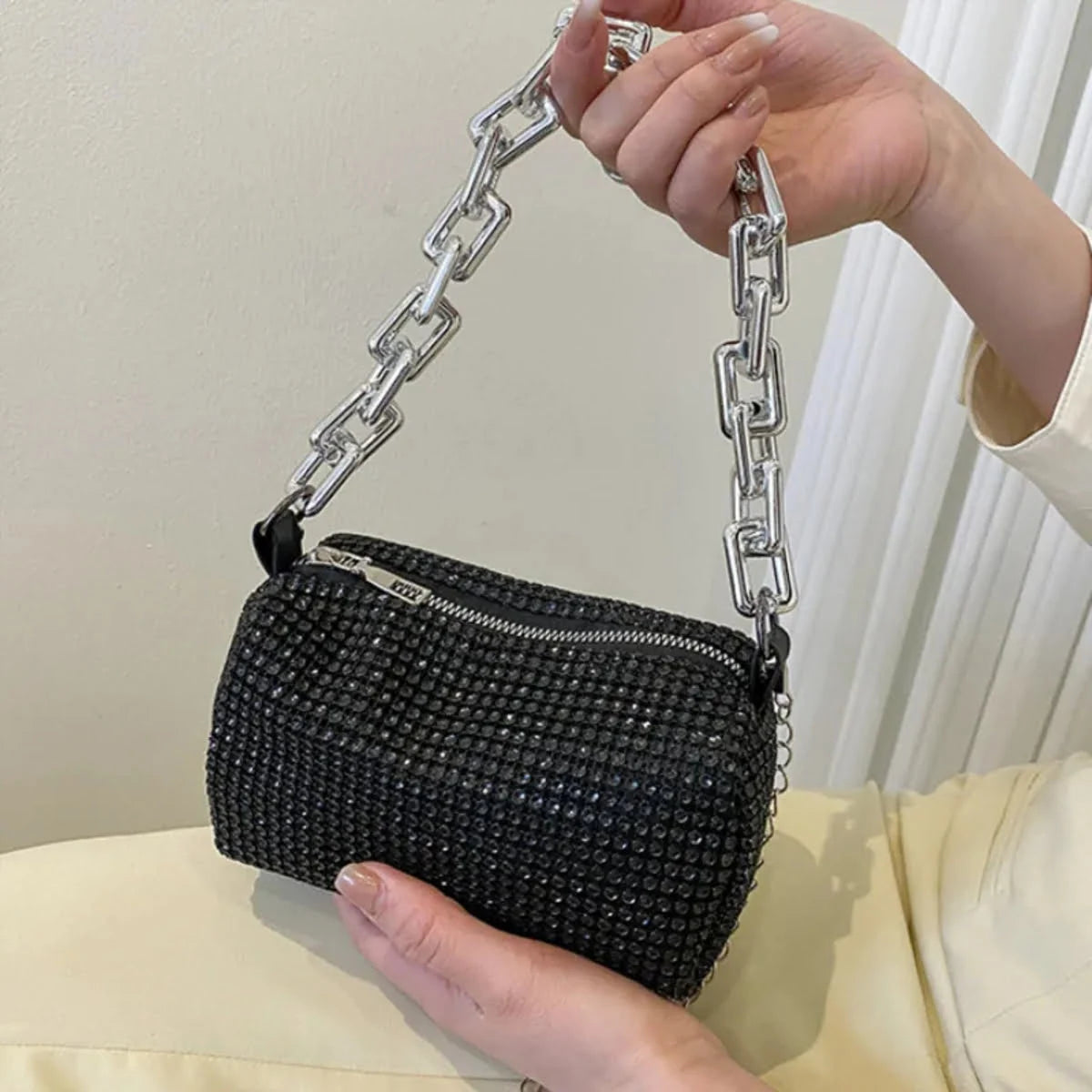 Bolsa Mini Tote Party Chain