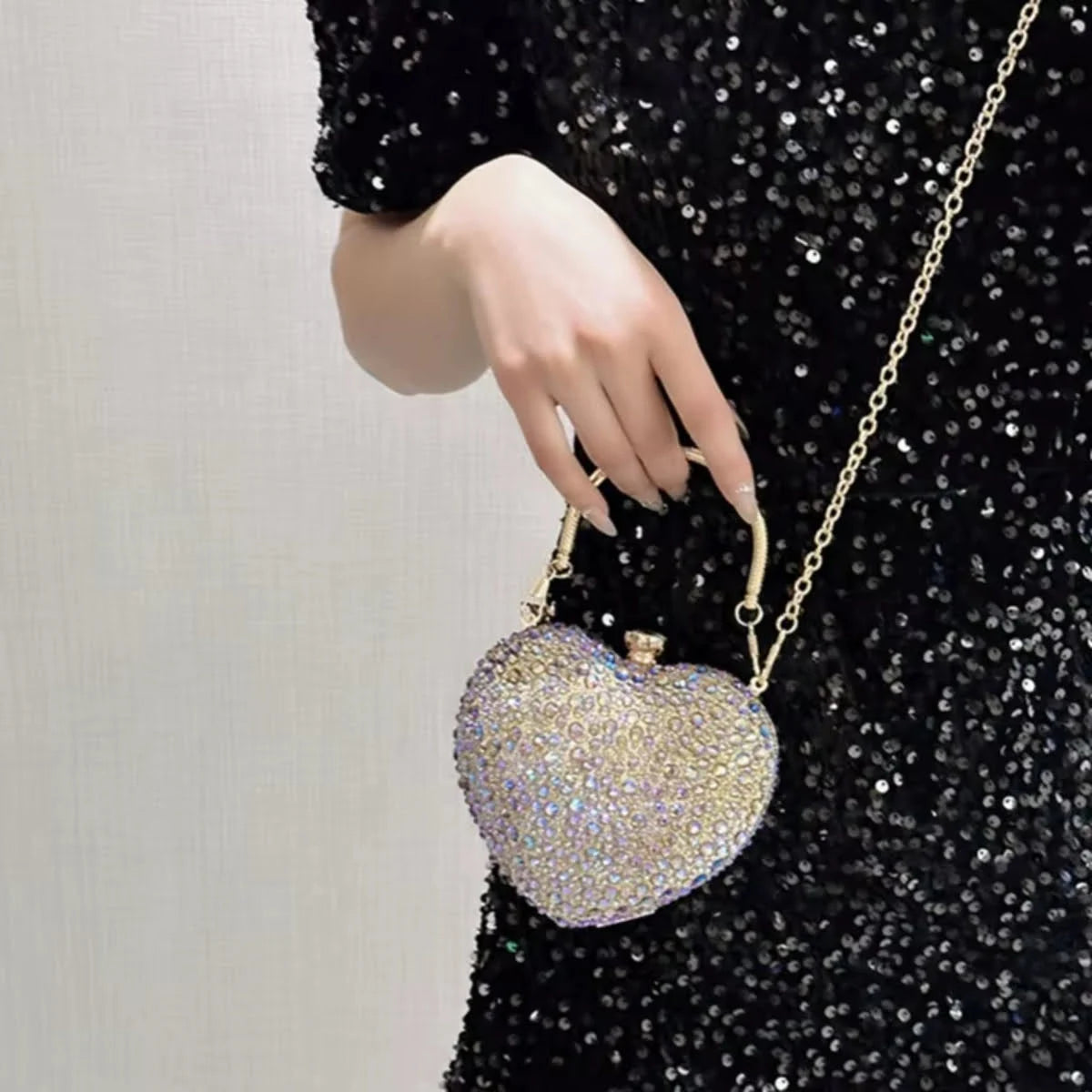 Bolsa Clutch Heart