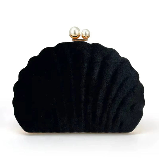 Bolsa Clutch Black Shell