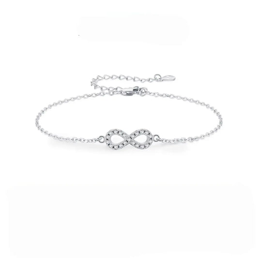 Pulseira Infinite Moissanite