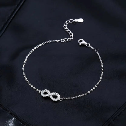 Pulseira Infinite Moissanite