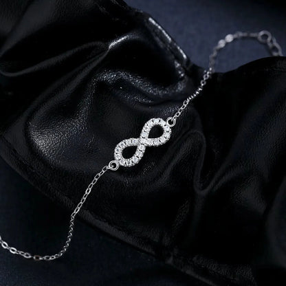 Pulseira Infinite Moissanite